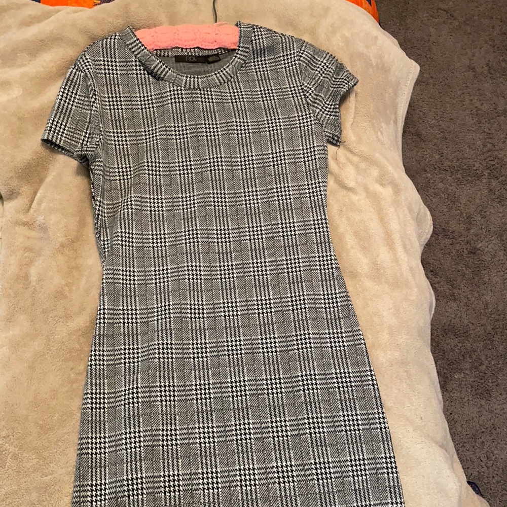 Rdi plaid dress